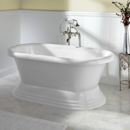 Bathroom Furniture Small Deep Bathtubs Australia With Beautiful Signature Hardware Acrylic Pedestal Tub Design Deep Bathtubs For Moden Small Bathrooms Design 450×450